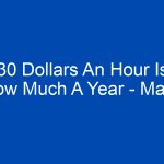 30 dollars an hour is how much a year make money now 4209 jpg