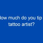 how much do you tip a tattoo artist 4222 jpg